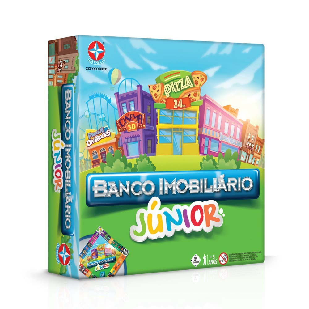 Jogo de Tabuleiro - Banco Imobiliário Cósmico - 6 Jogadores - Estrela - Ri  Happy