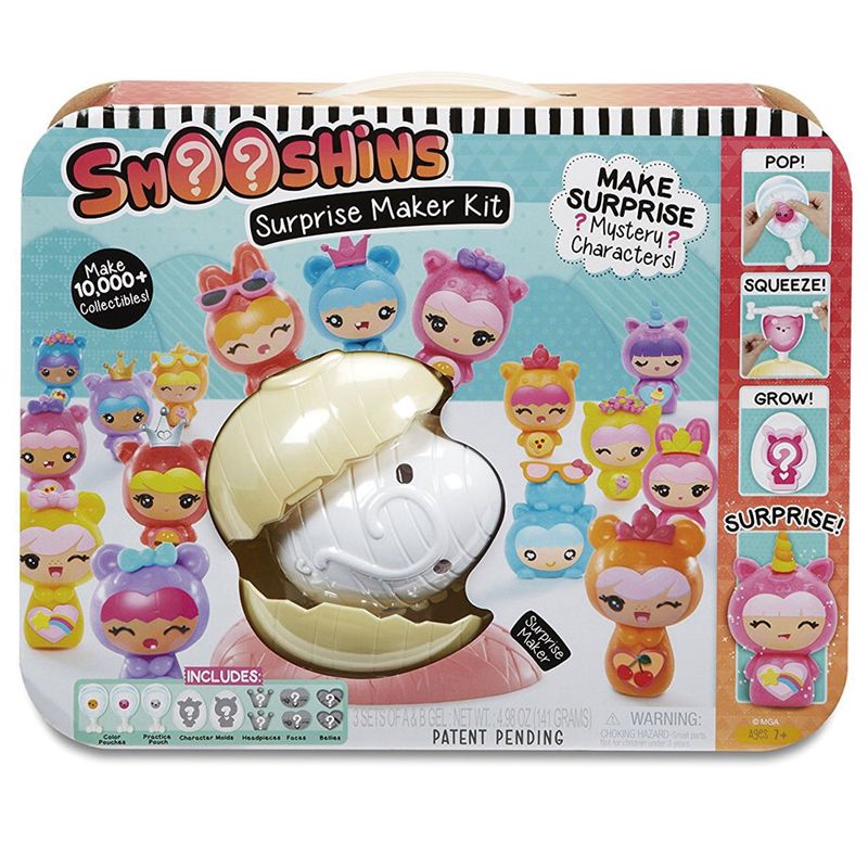 Mini-Figura-Surpresa---Smooshins---Conjunto-de-Criacao---Candide