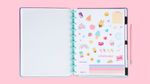 Caderno_Inteligente_Mystic_Glow_Tamanho_Grande_Folha_Adesiva_Aberto