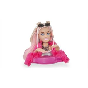 Busto Boneca Barbie Para Pentear E Maquiar Vem Com Maquiagem - Ri Happy