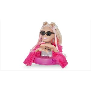 Boneca barbie busto maquiagem e cabelo - pupee 1265 oferta na Ri Happy