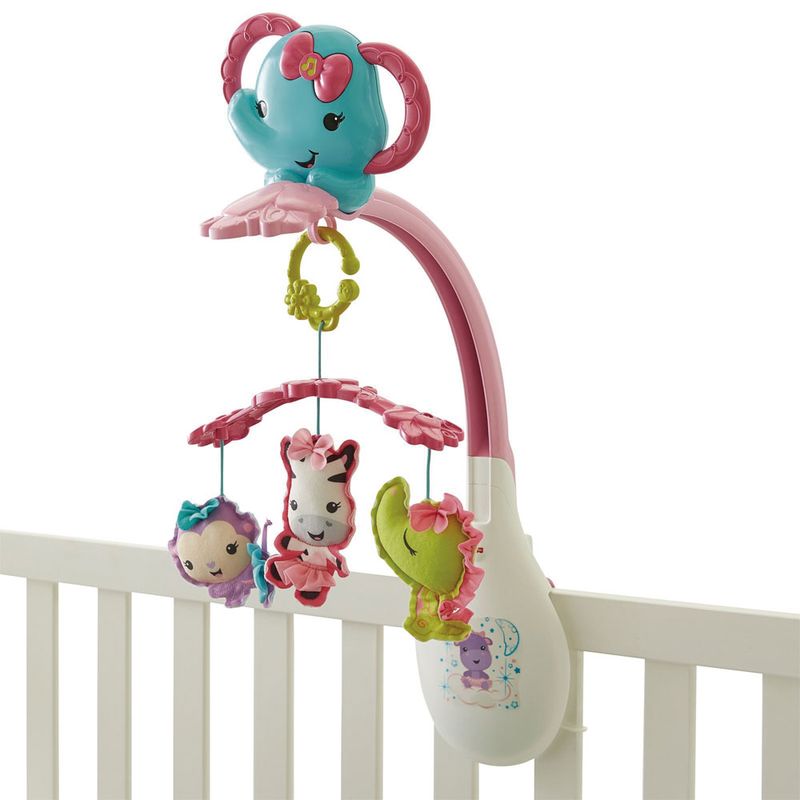 Mobile---Amiguinhas-Animadas---Rosa---Fisher-Price