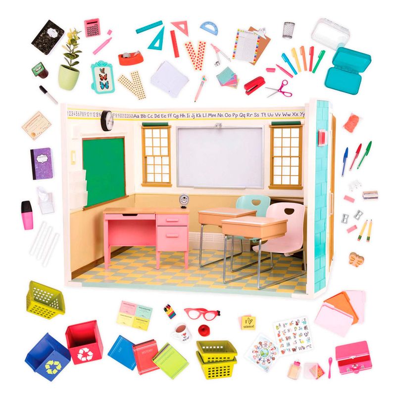 Playset---Our-Generation---Escola-de-Bonecas