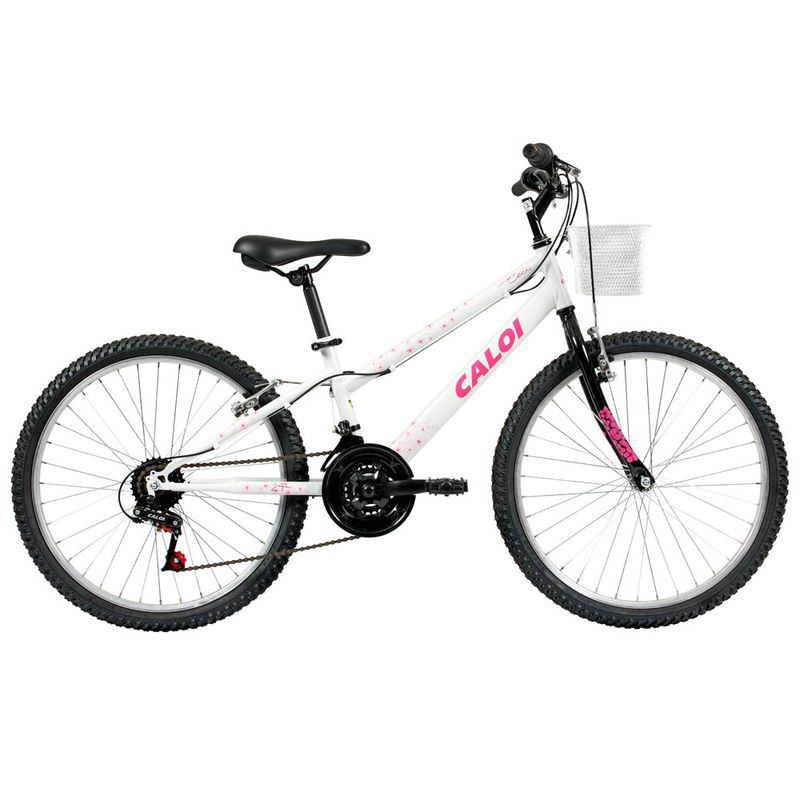Bicicleta-ARO-24---Ceci---Branco-Personalizado---Caloi