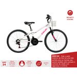 Bicicleta-ARO-24---Ceci---Branco-Personalizado---Caloi