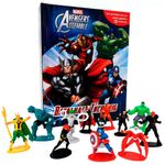 Livro---Disney---Marvel---Vingadores---Assemble---Batalhas-Incriveis---Melhoramentos