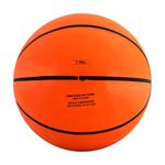 Mini-Bola-de-Basquete---12-cm---Laranja-e-Preto---Pratique-Net