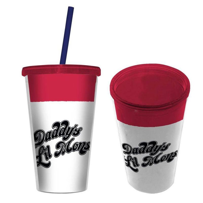 Copo-com-Canudo---500-Ml---DC-Comics---Esquadrao-Suicida---Harley-Quinn---Daddys---Urban