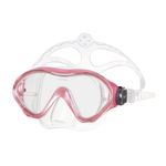 Conjunto-de-Mergulho---Mascara-e-Snorkel---Scuba---Rosa---Speedo