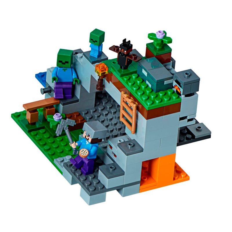 LEGO-Minecraft---Caverna-do-Zombie---21141