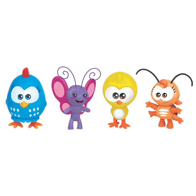 Mini-Bonecos-de-Vinil---Familia-da-Galinha-Pintadinha---Lider_Frente