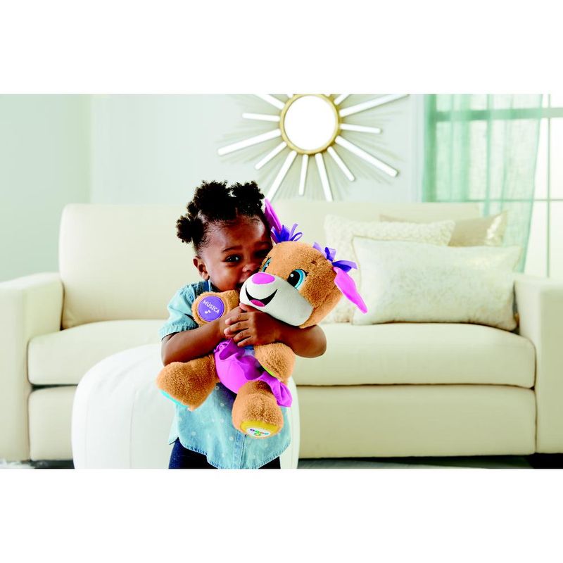 Pelucia-de-Atividades---Aprender-e-Brincar---Smart-Stages---Irma-do-Cachorrinho---Fisher-Price