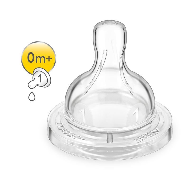 Bico-para-Mamadeira---Classic---N-1---2-Unidades---Philips-Avent