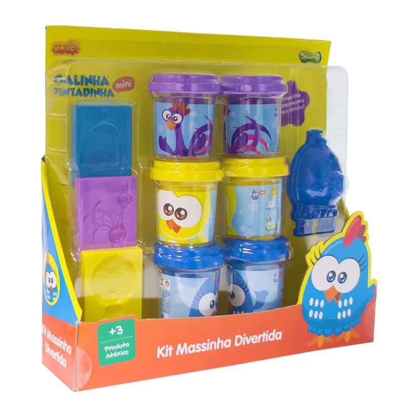Conjunto-de-Massas-de-Modelar---Galinha-Pintadinha---Sunny