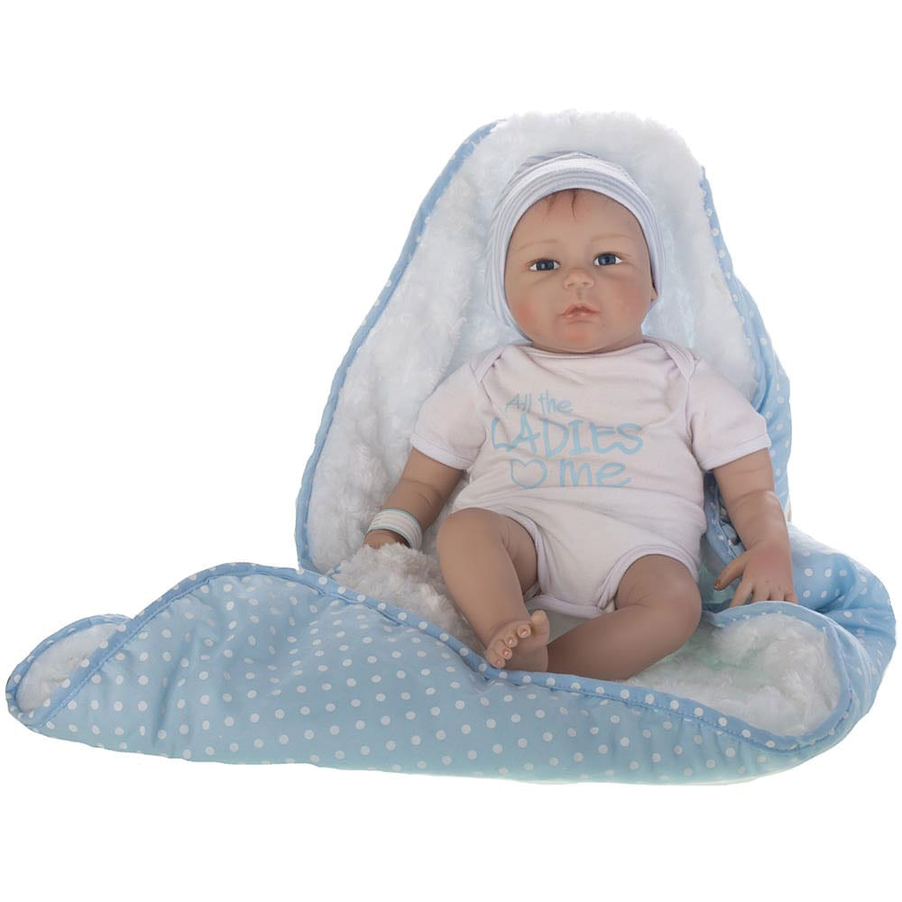 Boneca Bebê Reborn Baby So Lovely - Boneca Bebê Reborn Baby So Lovely -  CALANI