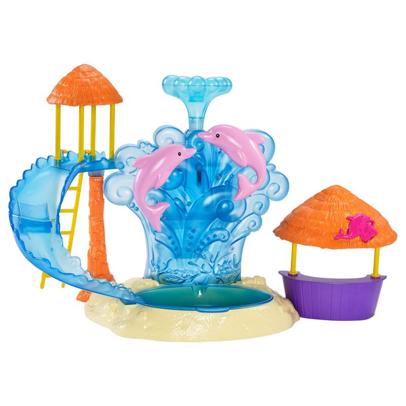 Playset-e-Mini-Boneca---Polly-Pocket---Parque-Aquatico-e-Golfinhos---Mattel