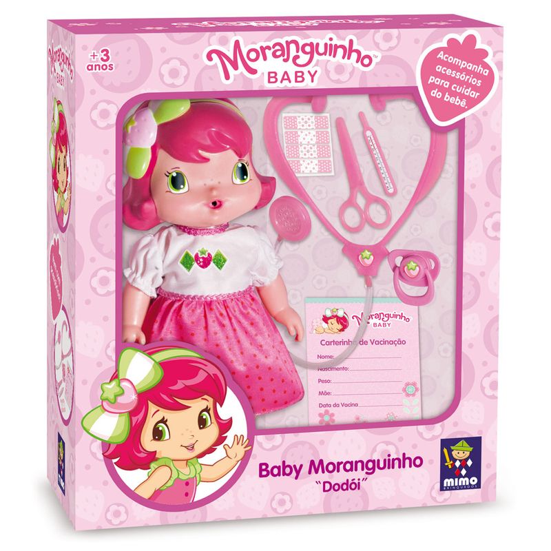 Boneca-de-Vinil---30-Cm---Moranguinho-Dodoizinha---Mimo