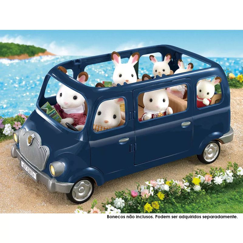 Sylvanian-Families---Mini-Van-Azul---Epoch