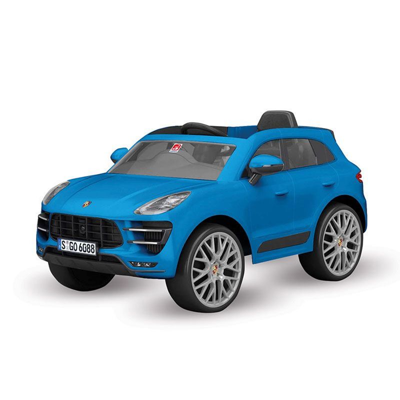 Veiculo-Eletrico-com-Controle---12V---Porsche---Mecan---Azul---Bandeirante