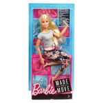 Boneca-Barbie---Feita-para-Mexer---Aula-de-Yoga---Blusa-Cinza-e-Rosa---Mattel