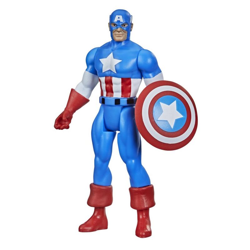 Boneco-Articulado---Marvel---Legends---Capitao-America---Retro-375---95cm---Hasbro-0