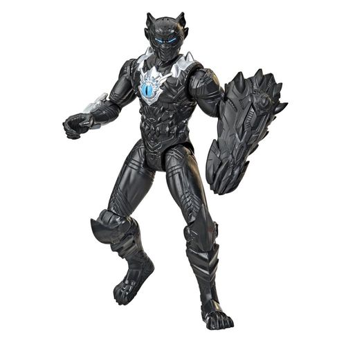 Boneco Articulado - Marvel - Mech Strike - Pantera Negra - Monster Hunters - 15 cm - Hasbro