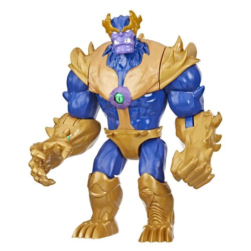 Boneco Articulado - Marvel - Mech Strike - Thanos - Monster Hunters - 15 cm - Hasbro