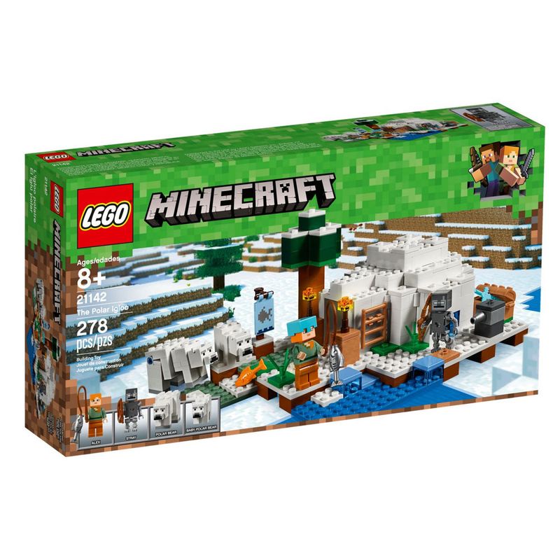LEGO-Minecraft---O-Iglu-Polar---21142