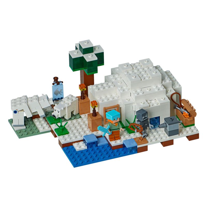 LEGO-Minecraft---O-Iglu-Polar---21142