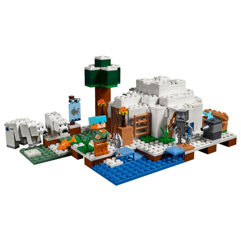 LEGO-Minecraft---O-Iglu-Polar---21142