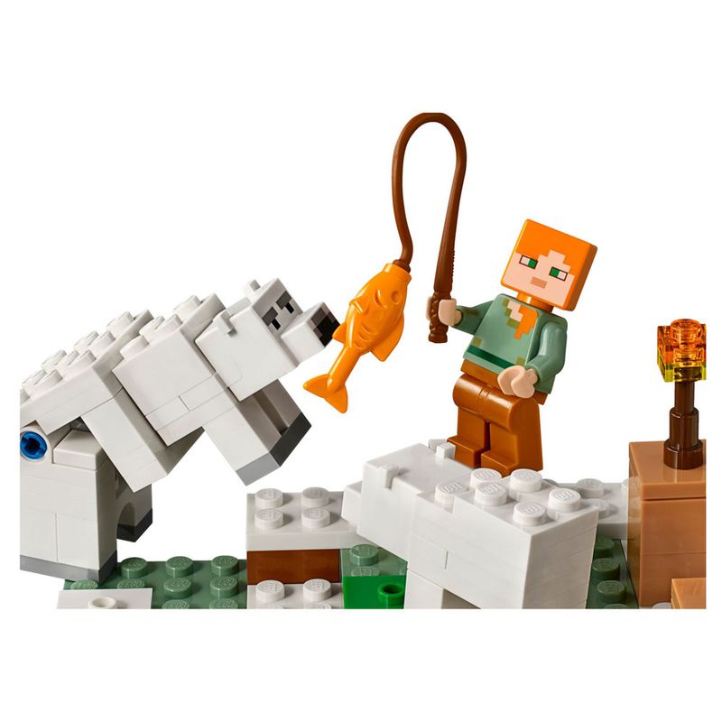 LEGO-Minecraft---O-Iglu-Polar---21142