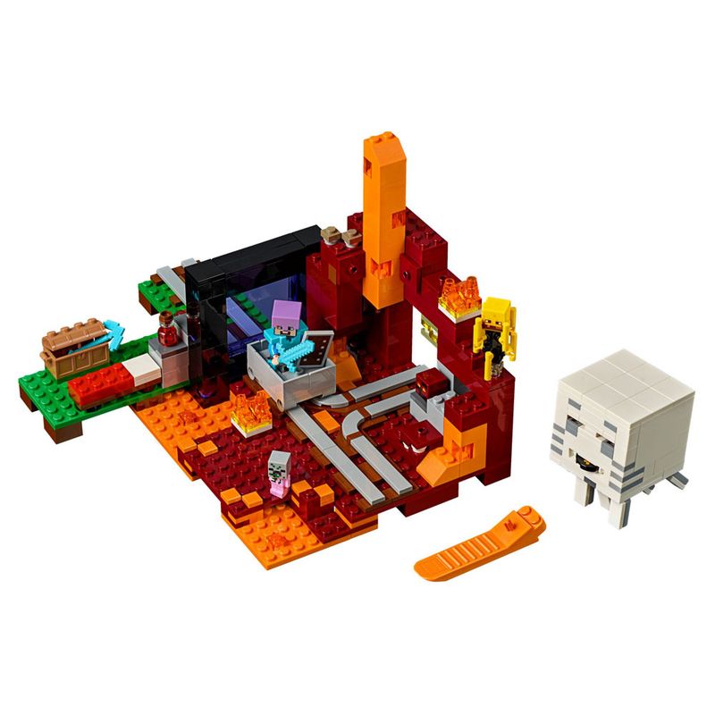 LEGO-Minecraft---Portal-Nether---21143