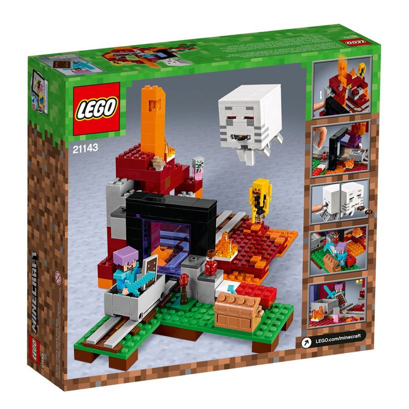 LEGO-Minecraft---Portal-Nether---21143
