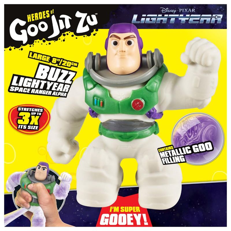 Heroes of Goo Jit Zu Disney Pixar Lightyear Lightyear Hero Pack - Alpha  Buzz, Squishy, Stretchy, Gooey Hero