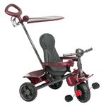 Triciclo-de-Passeio---Smart---Reclinavel---Vinho---Bandeirante_Frente