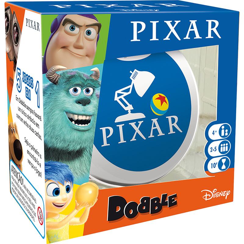 Jogo de Cartas - Dobble - Disney - Pixar - 2 a 5 Jogadores - Galápagos