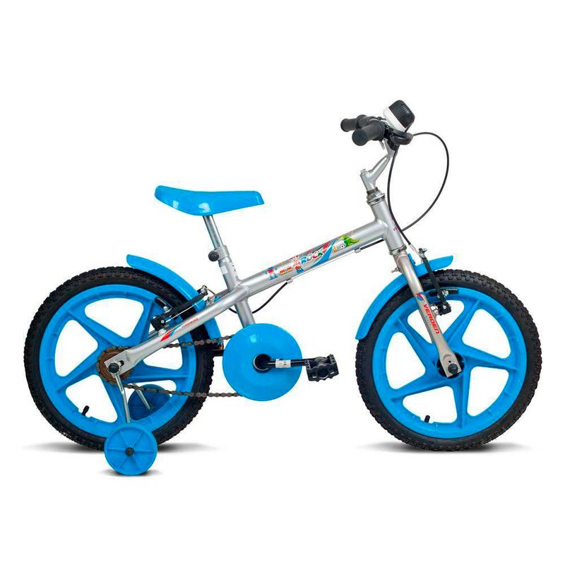 Bicicleta-ARO-16---Rock---Preta-e-Azul---Verden-Bikes