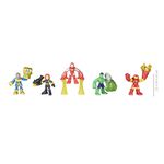 Conjunto-de-Mini-Figuras---Playskool-Heroes---Marvel-Super-Heroes---Esquadrao-Poderoso---Hasbro