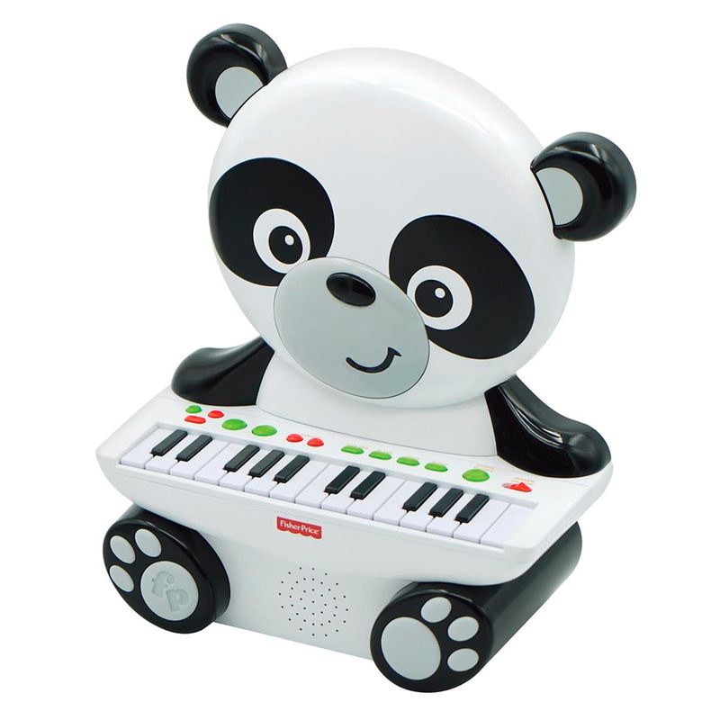 Teclado-Infantil---25-Teclas---Pandinha---Fisher-Price