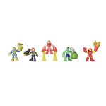 Conjunto-de-Mini-Figuras---Playskool-Heroes---Marvel-Super-Heroes---Esquadrao-Poderoso---Hasbro