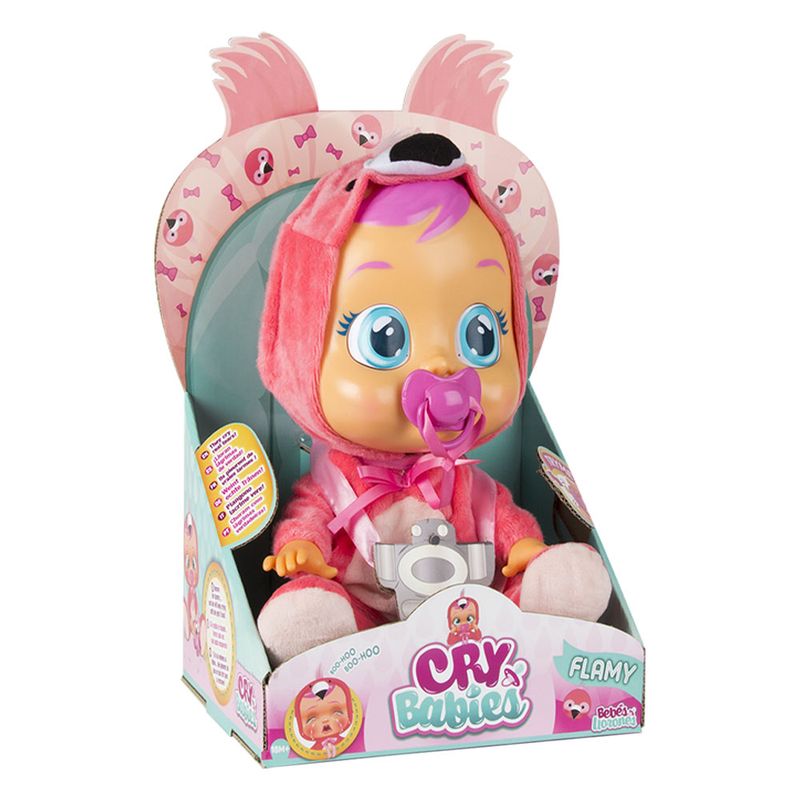 Boneca-Cry-Babies---Sons-e-Lagrimas-de-Verdade---Flamy---Multikids