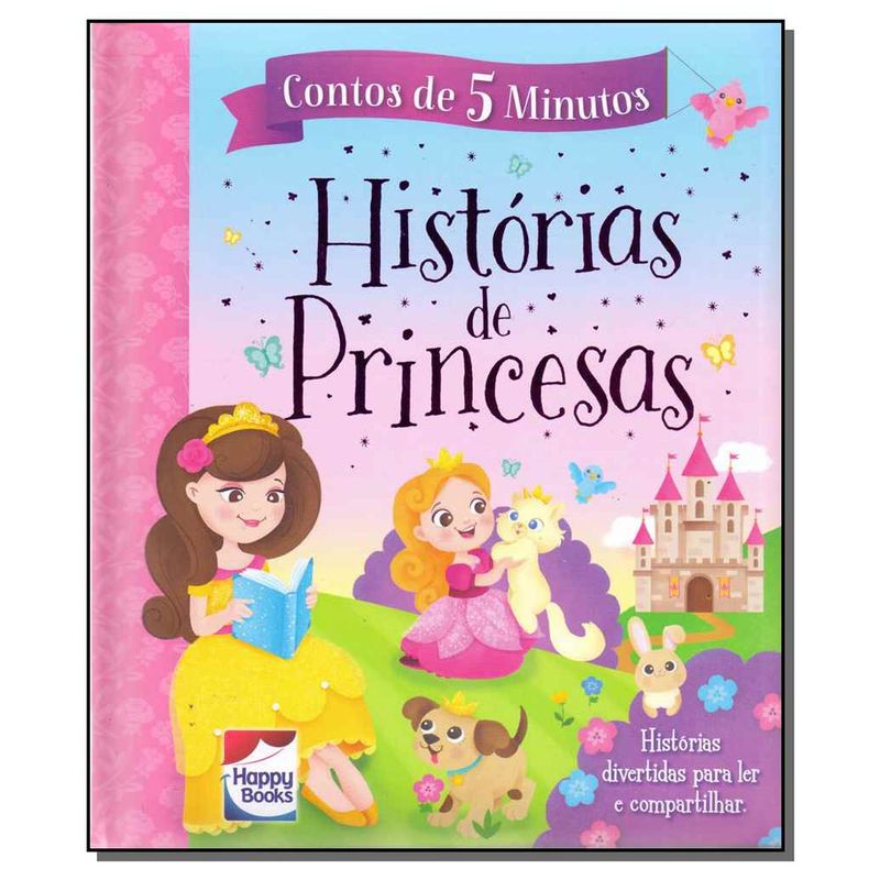 Livro-Infantil---Historias-de-Princesas---Happy-Books