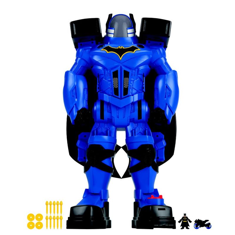 Figura-com-Lancador---45-Cm---Imaginext---DC-Comics---Mega-Battlebot---Batman---Fisher-Price