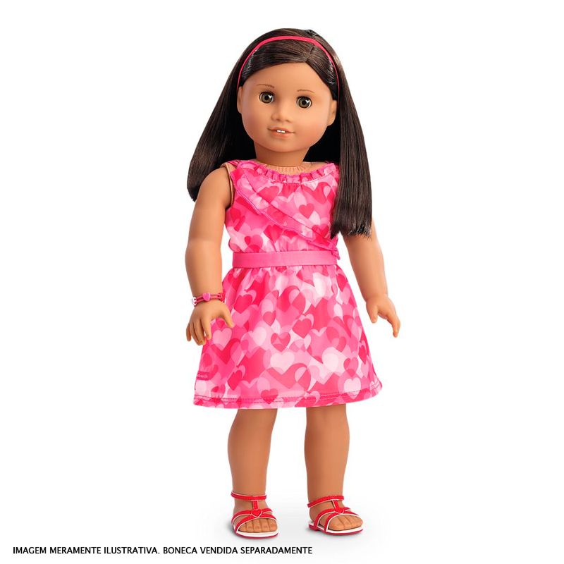 Acessorios-de-Boneca---American-Girl---Truly-Me---Vestido-Coracoes---Mattel