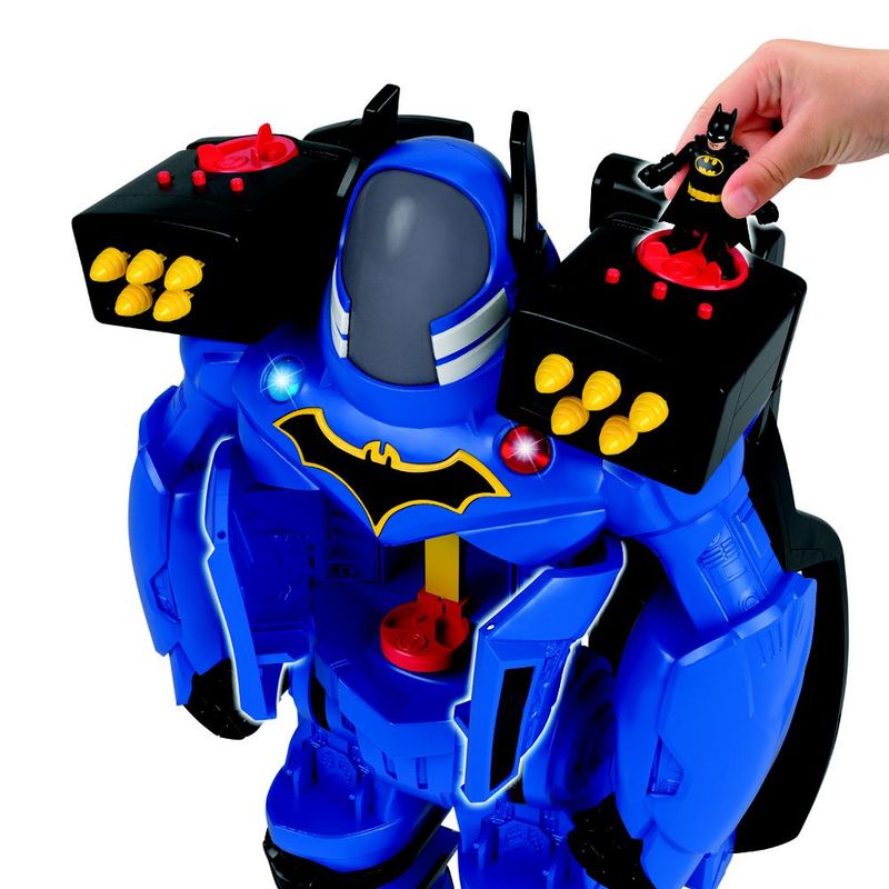 Figura-com-Lancador---45-Cm---Imaginext---DC-Comics---Mega-Battlebot---Batman---Fisher-Price