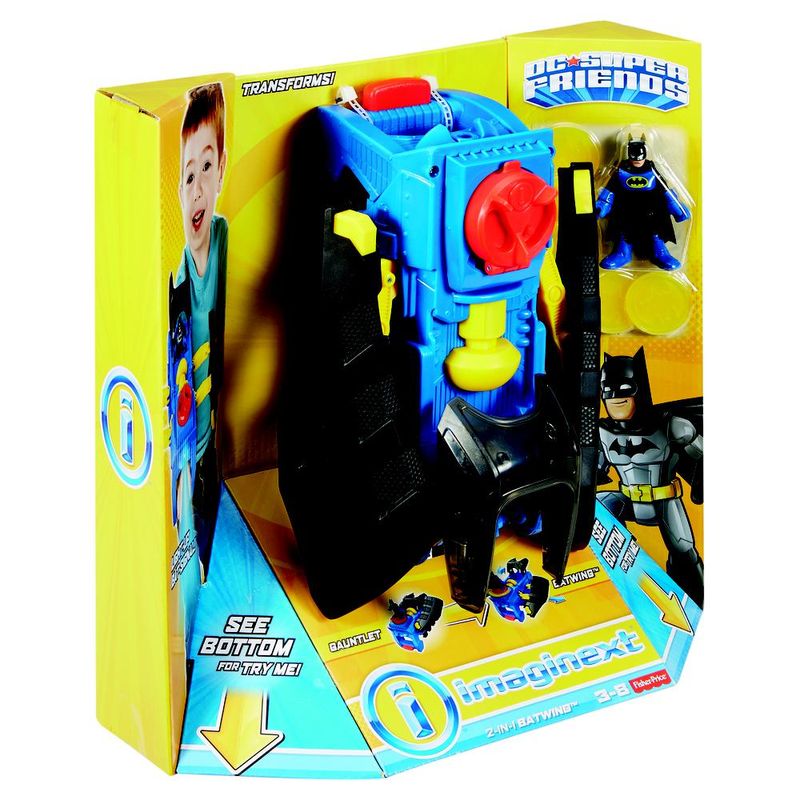 Lancador-2-em-1---Imaginext---DC-Comics---Batluva---Acao-Dupla---Fisher-Price