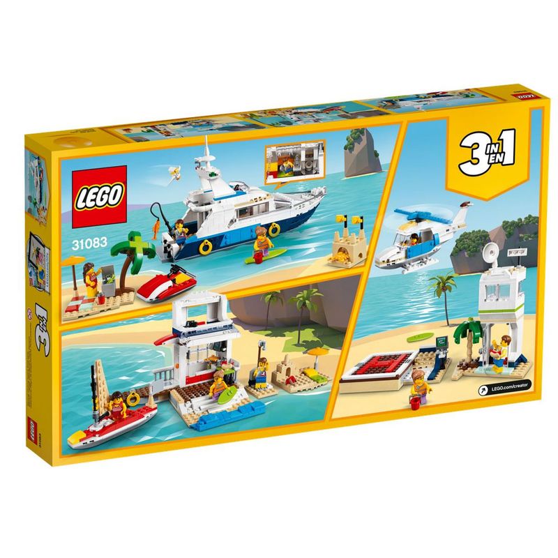 LEGO-Creator---Cruzeiro-de-Aventuras---3-em-1---31083
