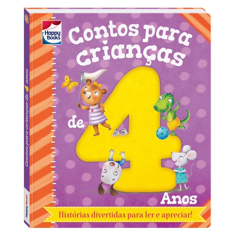 Livro-Infantil---Contos-Para-Criancas---4-Anos---Happy-Books