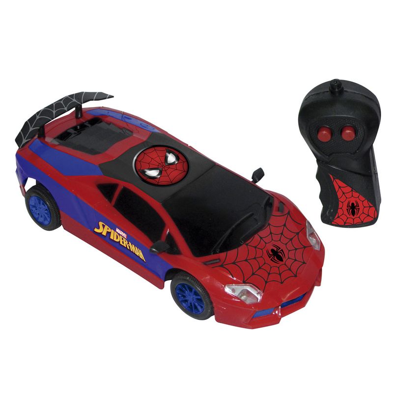 Carrinho De Controle Remoto - Overdrive - Disney - Marvel - Spider-Man -  Candide