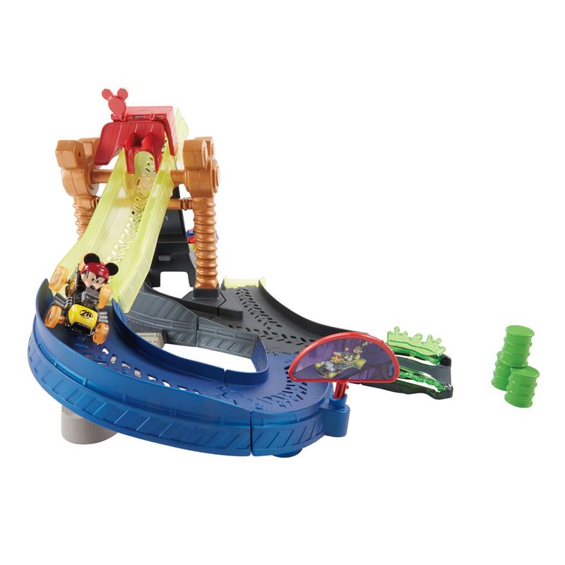Pista-e-Veiculo---Disney---Mickey-Mouse---Conjunto-Super-Looping---Mattel